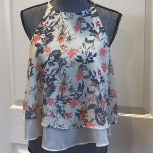 Sans Souci floral top